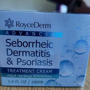 RoyceDerm Advanced Seborrheic Dermatitis & Psoriasis Treatment Cream 3.4 fl oz